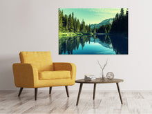Laden Sie das Bild in den Galerie-Viewer, Leinwandbild Die Musik der Stille in den Bergen