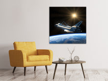 Laden Sie das Bild in den Galerie-Viewer, Leinwandbild Das Raumschiff
