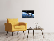 Laden Sie das Bild in den Galerie-Viewer, Leinwandbild Satellit