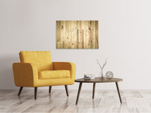 Laden Sie das Bild in den Galerie-Viewer, Leinwandbild Holzpaneelen
