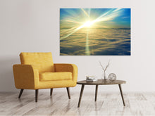 Laden Sie das Bild in den Galerie-Viewer, Leinwandbild Sonnenaufgang über den Wolken