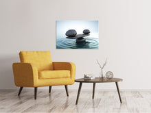 Laden Sie das Bild in den Galerie-Viewer, Leinwandbild Steinbalance