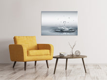 Laden Sie das Bild in den Galerie-Viewer, Leinwandbild Wasserfigur