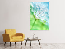 Laden Sie das Bild in den Galerie-Viewer, Leinwandbild Makroaufnahme Pusteblume
