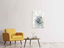 Laden Sie das Bild in den Galerie-Viewer, Leinwandbild Tiger-Gemälde