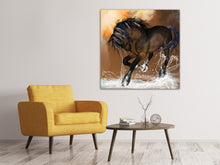 Laden Sie das Bild in den Galerie-Viewer, Leinwandbild Black Beauty
