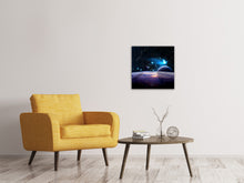 Laden Sie das Bild in den Galerie-Viewer, Leinwandbild Das All