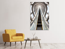 Laden Sie das Bild in den Galerie-Viewer, Leinwandbild Futuristische Rolltreppe