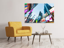 Laden Sie das Bild in den Galerie-Viewer, Leinwandbild Shopping in NYC