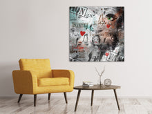 Laden Sie das Bild in den Galerie-Viewer, Leinwandbild I Love Paris
