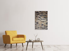 Laden Sie das Bild in den Galerie-Viewer, Leinwandbild Backsteinmauer