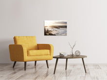 Laden Sie das Bild in den Galerie-Viewer, Leinwandbild Meeresbrandung
