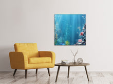 Laden Sie das Bild in den Galerie-Viewer, Leinwandbild Unter Wasser