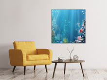 Laden Sie das Bild in den Galerie-Viewer, Leinwandbild Unter Wasser