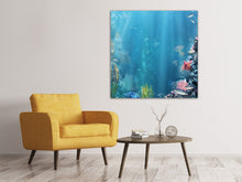 Laden Sie das Bild in den Galerie-Viewer, Leinwandbild Unter Wasser