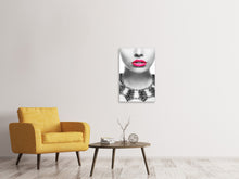 Laden Sie das Bild in den Galerie-Viewer, Leinwandbild Rote Lippen