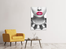 Laden Sie das Bild in den Galerie-Viewer, Leinwandbild Rote Lippen
