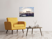 Laden Sie das Bild in den Galerie-Viewer, Leinwandbild Zwei Geparden
