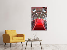 Laden Sie das Bild in den Galerie-Viewer, Leinwandbild Futuristische Treppe