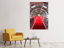 Laden Sie das Bild in den Galerie-Viewer, Leinwandbild Futuristische Treppe