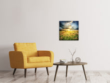 Laden Sie das Bild in den Galerie-Viewer, Leinwandbild Die Blumenlandschaft