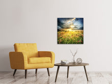 Laden Sie das Bild in den Galerie-Viewer, Leinwandbild Die Blumenlandschaft