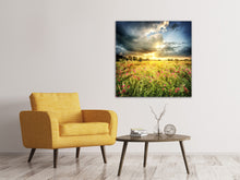 Laden Sie das Bild in den Galerie-Viewer, Leinwandbild Die Blumenlandschaft