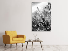 Laden Sie das Bild in den Galerie-Viewer, Leinwandbild Wolkenkratzer New York