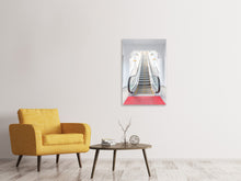 Laden Sie das Bild in den Galerie-Viewer, Leinwandbild Rolltreppe