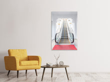 Laden Sie das Bild in den Galerie-Viewer, Leinwandbild Rolltreppe