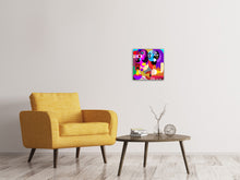 Laden Sie das Bild in den Galerie-Viewer, Leinwandbild Moderne Kunst People