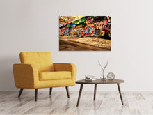Laden Sie das Bild in den Galerie-Viewer, Leinwandbild NY Graffiti
