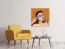 Laden Sie das Bild in den Galerie-Viewer, Leinwandbild Pop Art Lollipop