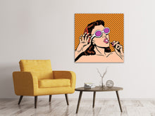 Laden Sie das Bild in den Galerie-Viewer, Leinwandbild Pop Art Lollipop