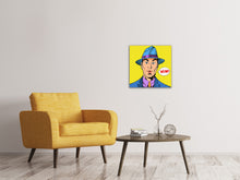 Laden Sie das Bild in den Galerie-Viewer, Leinwandbild Pop Art Wow