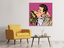 Laden Sie das Bild in den Galerie-Viewer, Leinwandbild Pop Art Sehnsucht