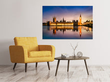 Laden Sie das Bild in den Galerie-Viewer, Leinwandbild Big Ben in der Nacht