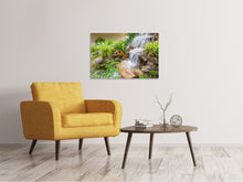 Laden Sie das Bild in den Galerie-Viewer, Leinwandbild Paradiesgarten