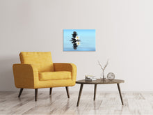 Laden Sie das Bild in den Galerie-Viewer, Leinwandbild Zen Steine