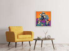 Laden Sie das Bild in den Galerie-Viewer, Leinwandbild Pop Art Paparazzi