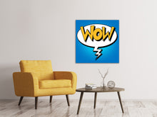 Laden Sie das Bild in den Galerie-Viewer, Leinwandbild Pop Art Sprechblase