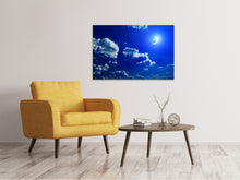 Laden Sie das Bild in den Galerie-Viewer, Leinwandbild Der Mond