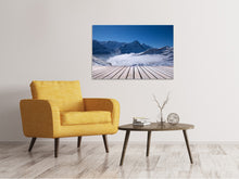 Laden Sie das Bild in den Galerie-Viewer, Leinwandbild Sonnenterrasse in den Schweizer Alpen
