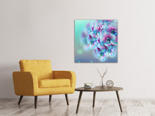 Laden Sie das Bild in den Galerie-Viewer, Leinwandbild Farbige Orchideen