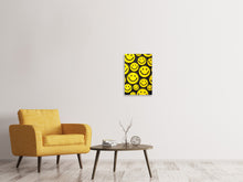 Laden Sie das Bild in den Galerie-Viewer, Leinwandbild Smileys