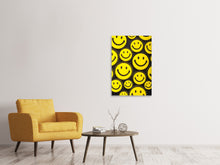 Laden Sie das Bild in den Galerie-Viewer, Leinwandbild Smileys