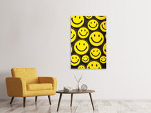 Laden Sie das Bild in den Galerie-Viewer, Leinwandbild Smileys