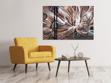 Laden Sie das Bild in den Galerie-Viewer, Leinwandbild Graffiti Mauer