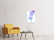 Laden Sie das Bild in den Galerie-Viewer, Leinwandbild Orchideen-Schmetterling