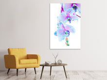 Laden Sie das Bild in den Galerie-Viewer, Leinwandbild Orchideen-Schmetterling